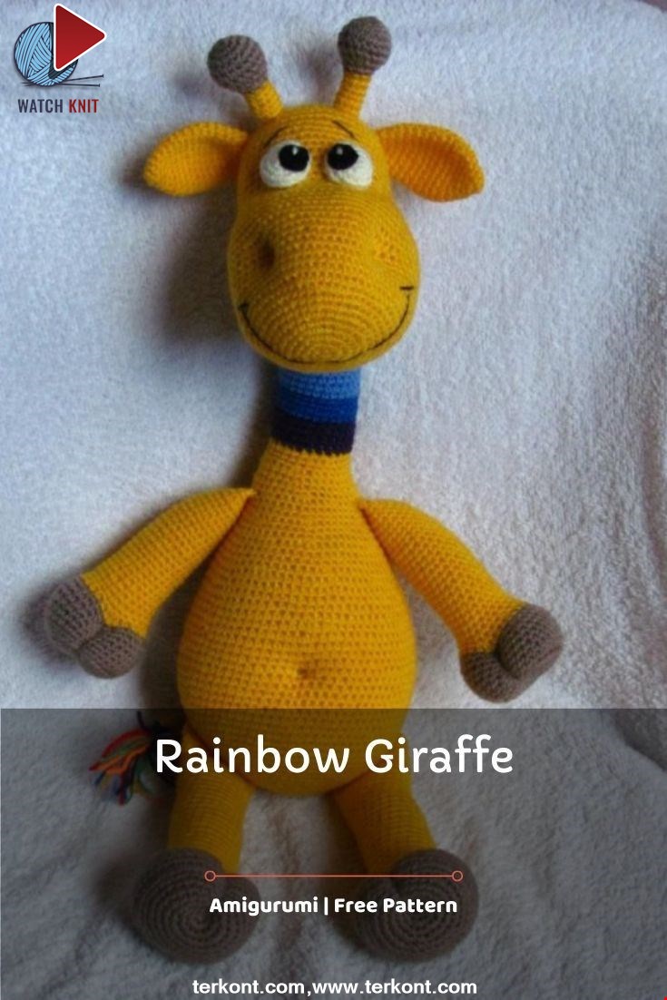 Rainbow giraffe