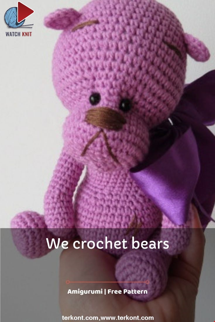 We crochet bears