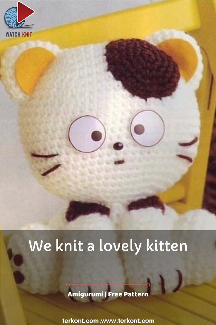 We knit a lovely kitten