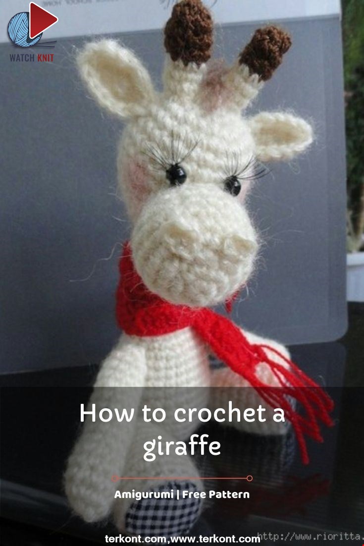 How to crochet a giraffe