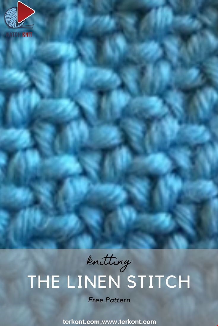 How To Knit The Linen Stitch