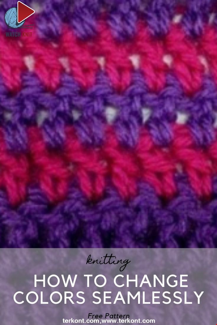 How to Crochet: How to Change Colors Seamlessly