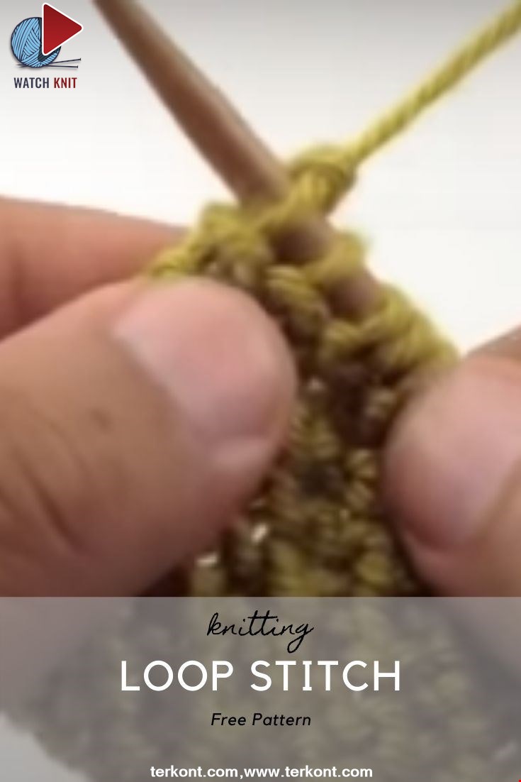 How to Knit the Loop Stitch