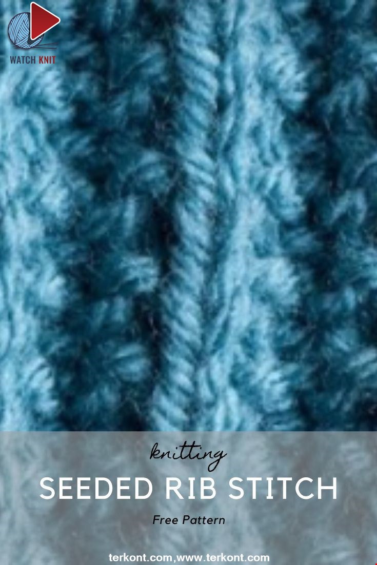 How to Knit the Seeded Rib Stitch