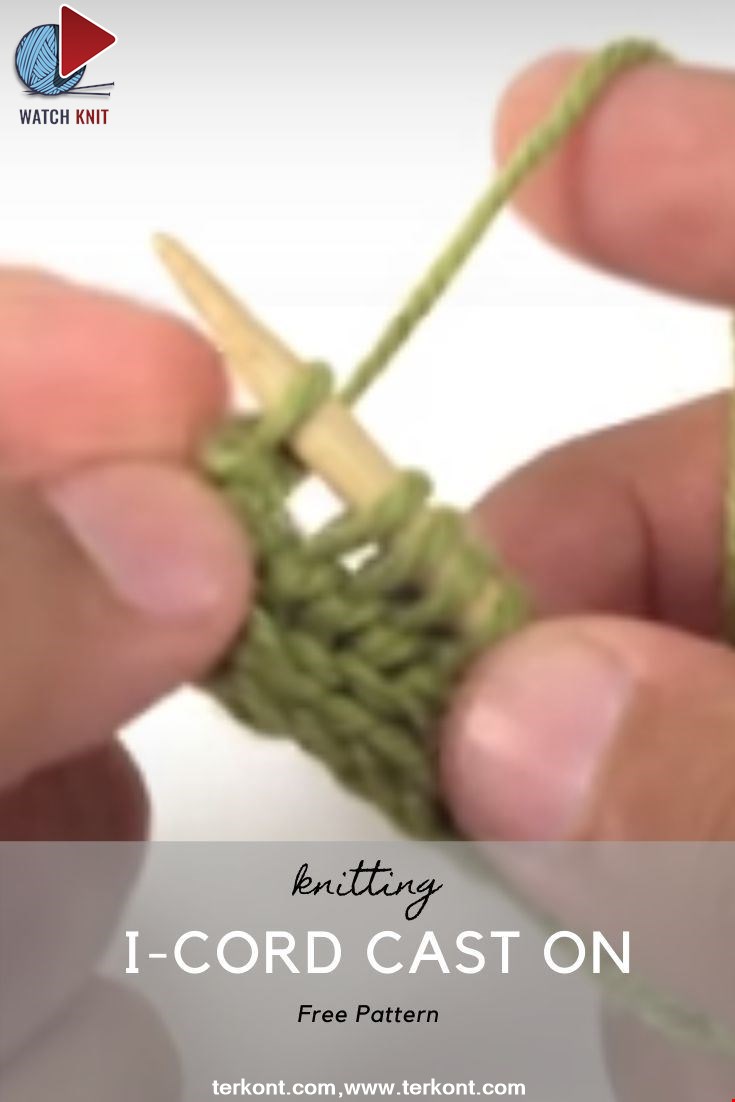 How to Knit the I-Cord Cast On