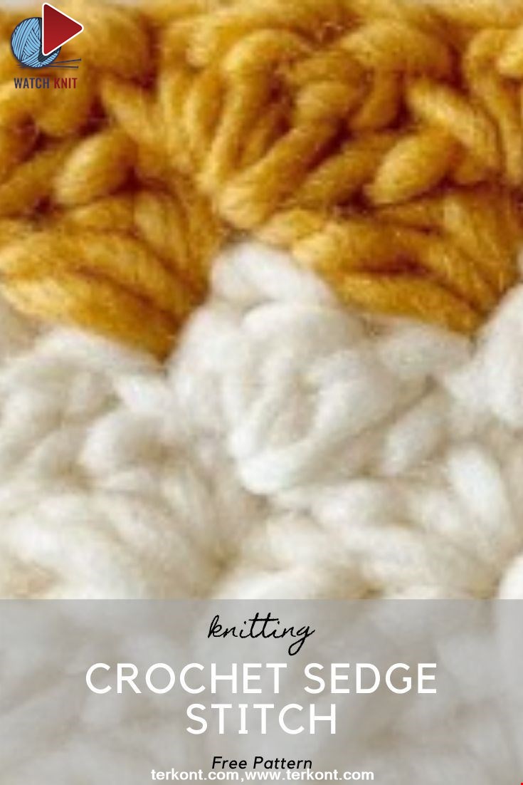 Crochet Sedge Stitch