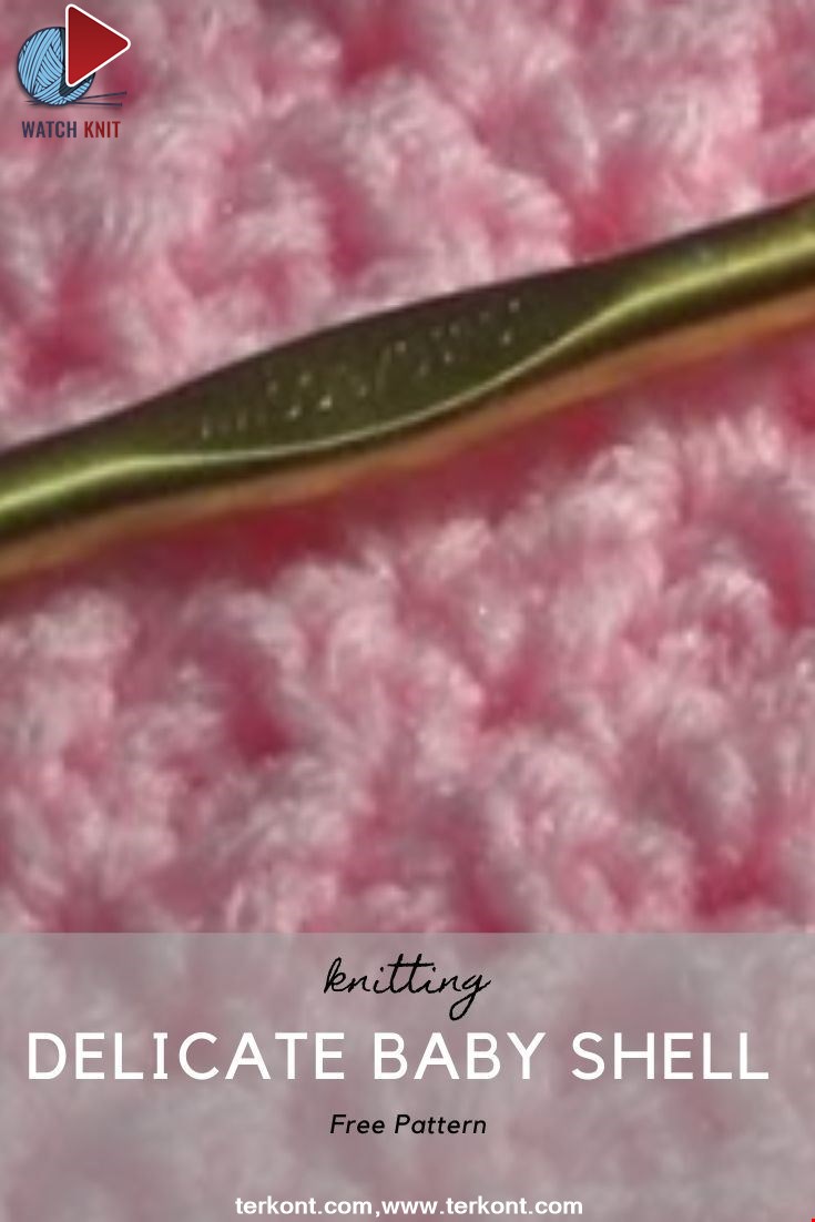 Stitch Of The Week (Delicate Baby Shell Pattern)