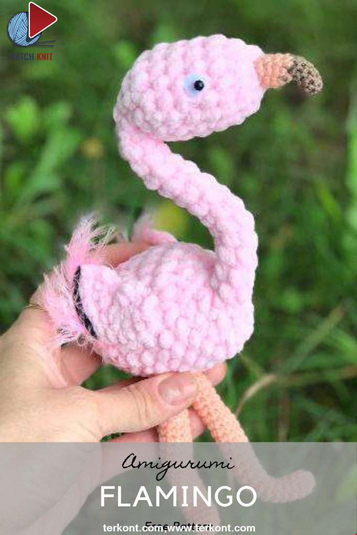 Amigurumi Flamingo Crochet Pattern