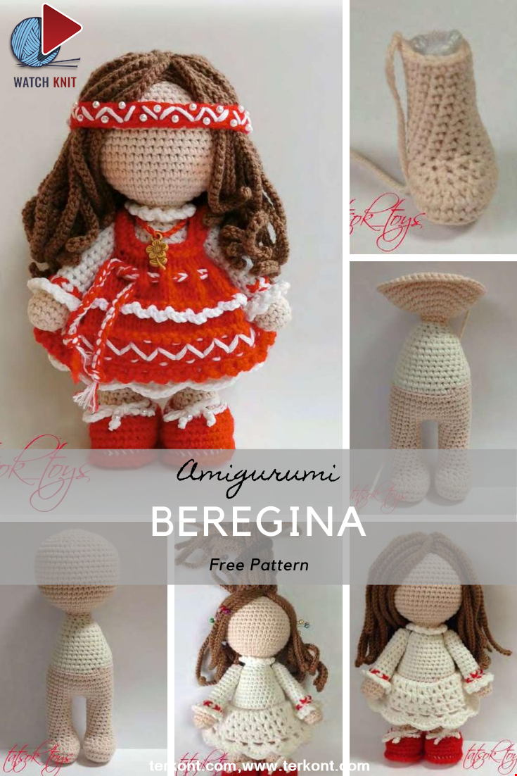Amigurumi Beregina Crochet Pattern