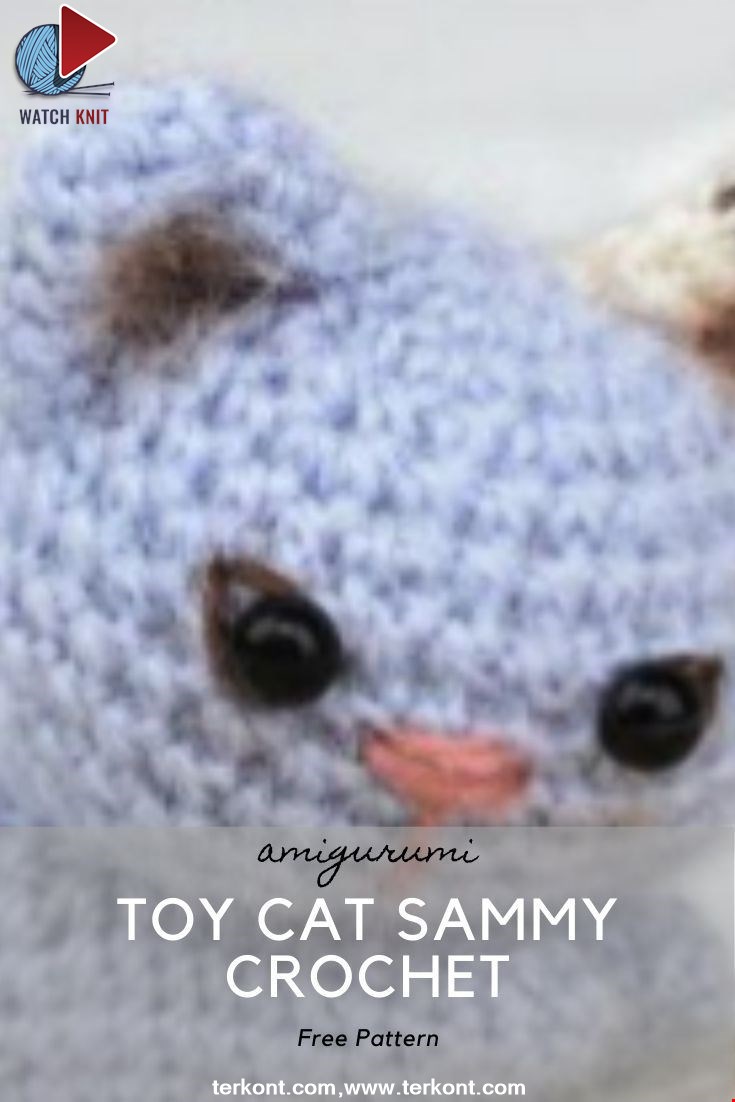 Toy Cat Sammy Crochet