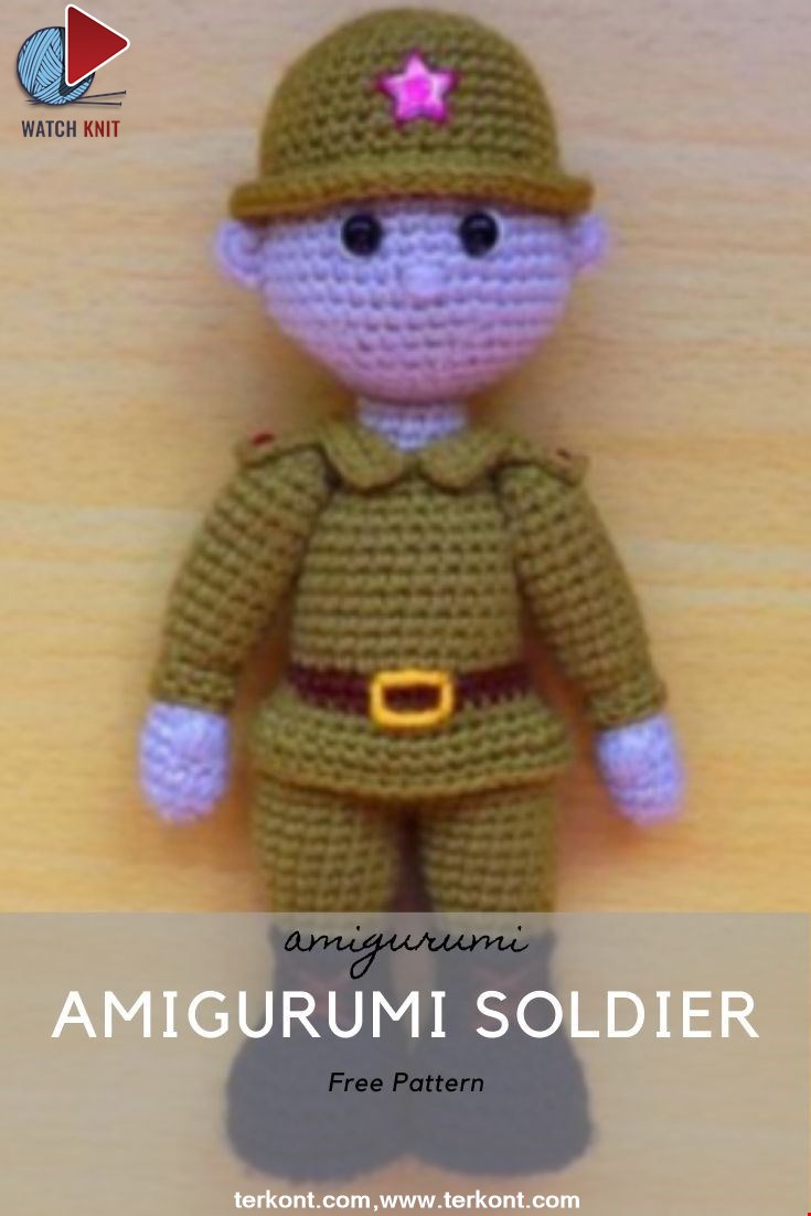 Amigurumi Soldier