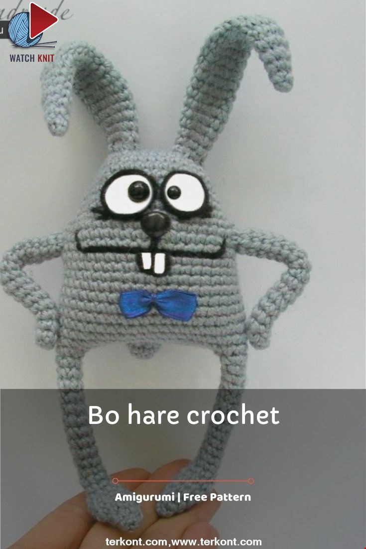 Bo hare crochet