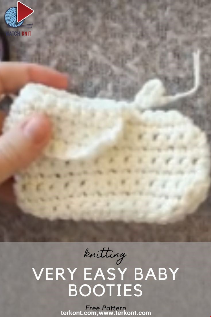 Very Easy Baby Booties