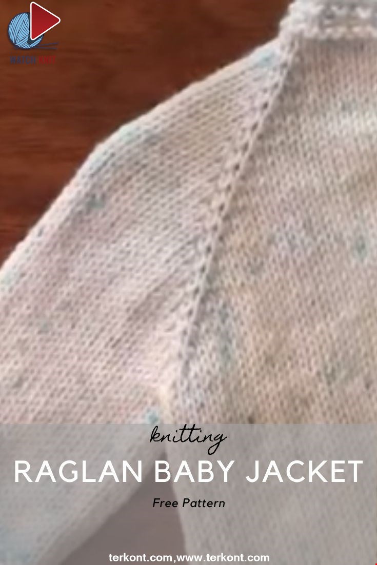 Star Stitch Raglan Baby Jacket