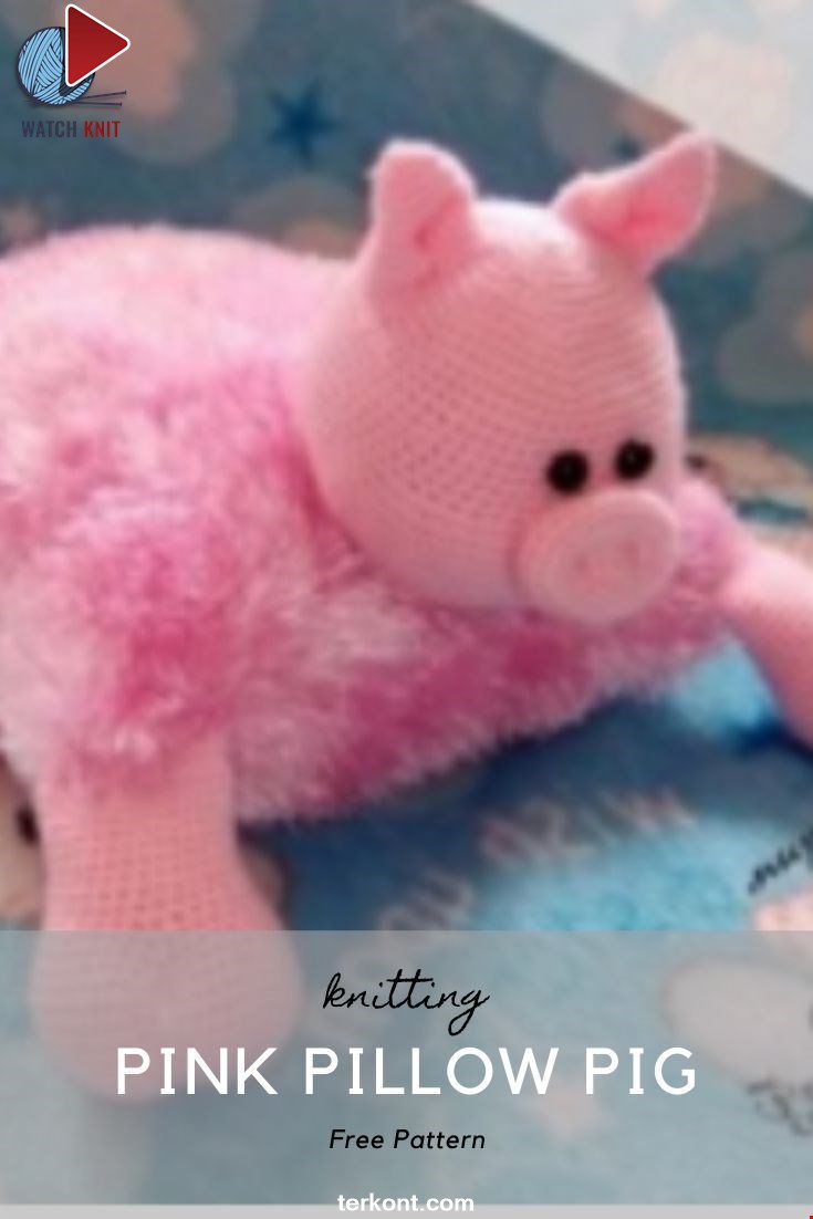 Pink Pillow Pig