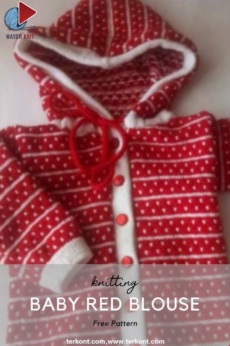 Baby Red Blouse