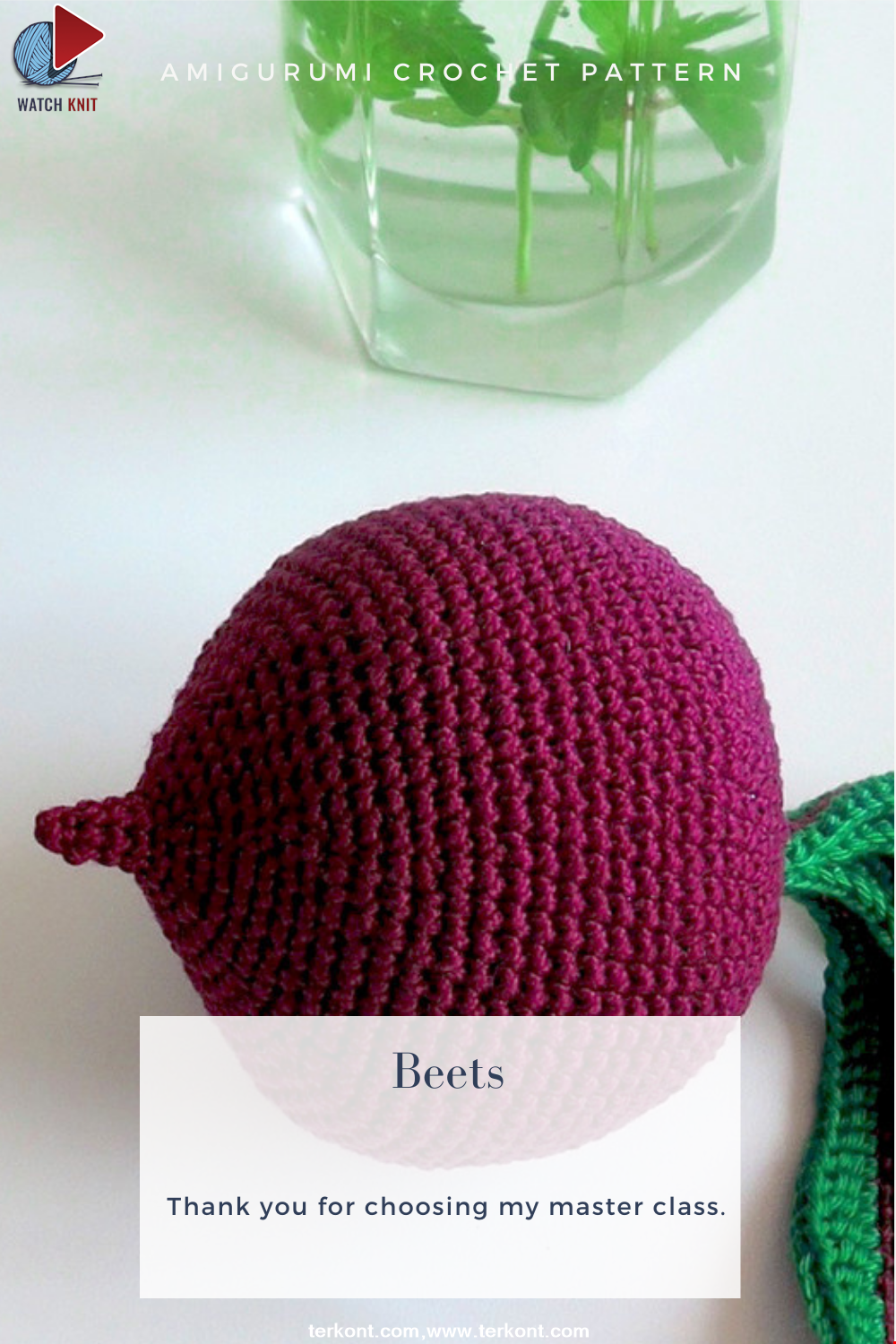 Amigurumi Beets Crochet Pattern