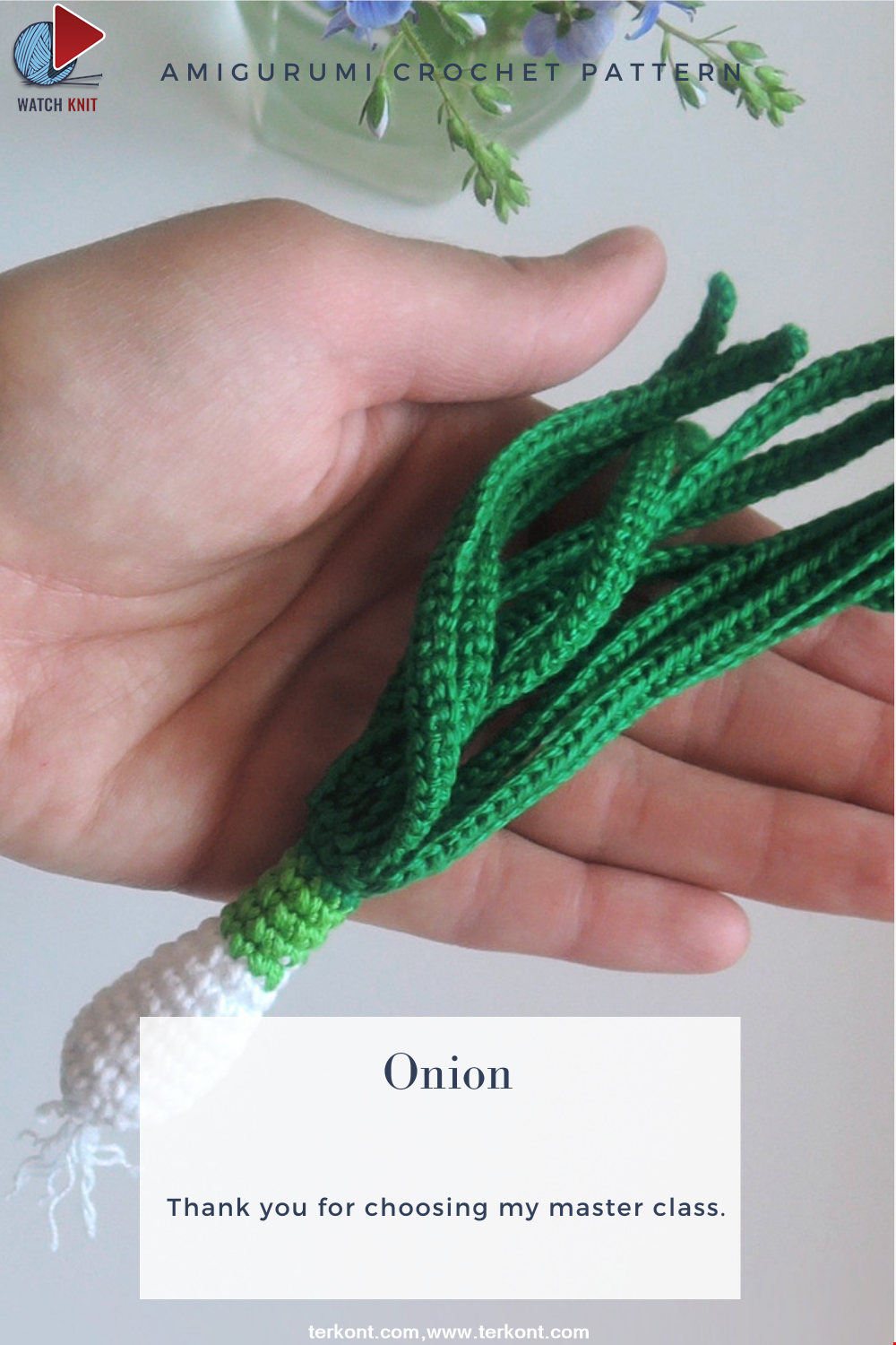 Amigurumi Onion Crochet Pattern
