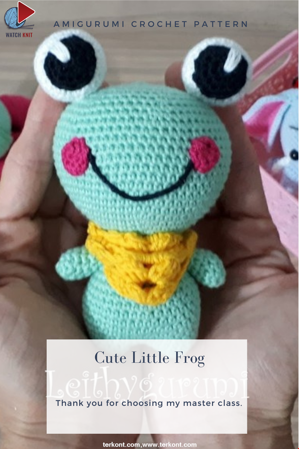 Amigurumi Cute Little Frog Crochet Pattern