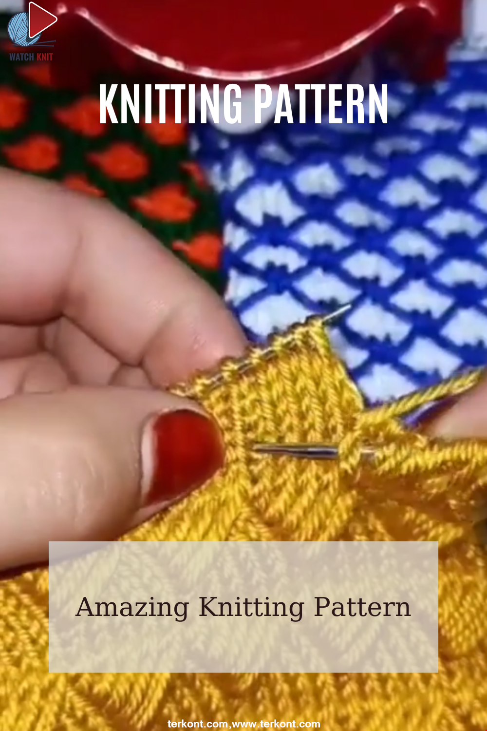 Amazing Knitting Pattern Video 