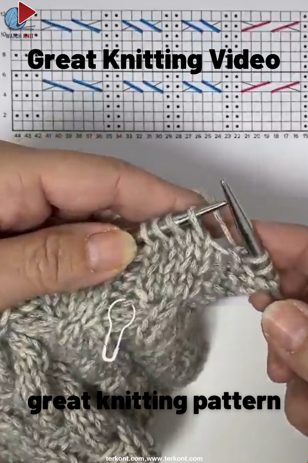 incredible Knitting Pattern Video