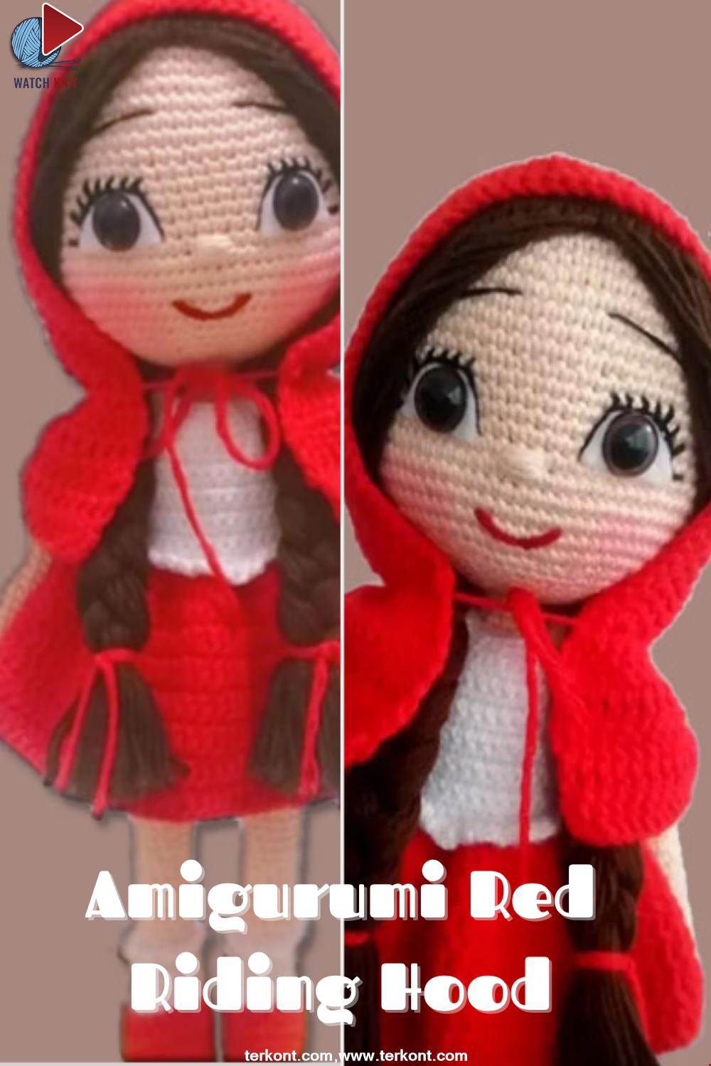 Amigurumi Little Red Riding Hood Recipe