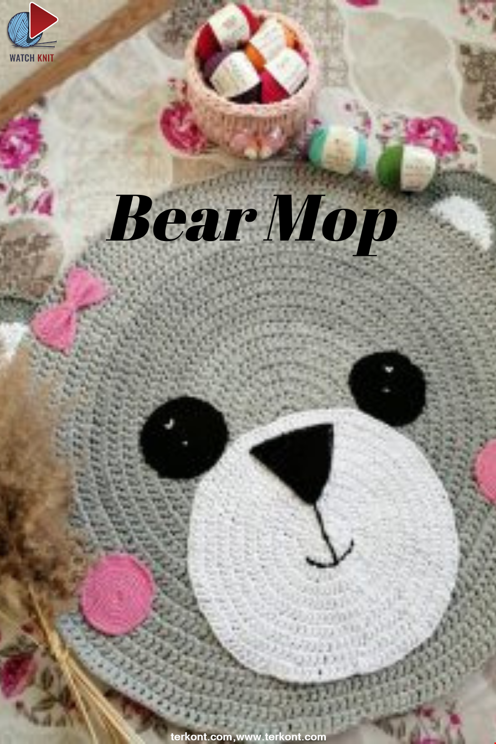 Sweet Teddy Bear Mop Making and Recipe for Your Home