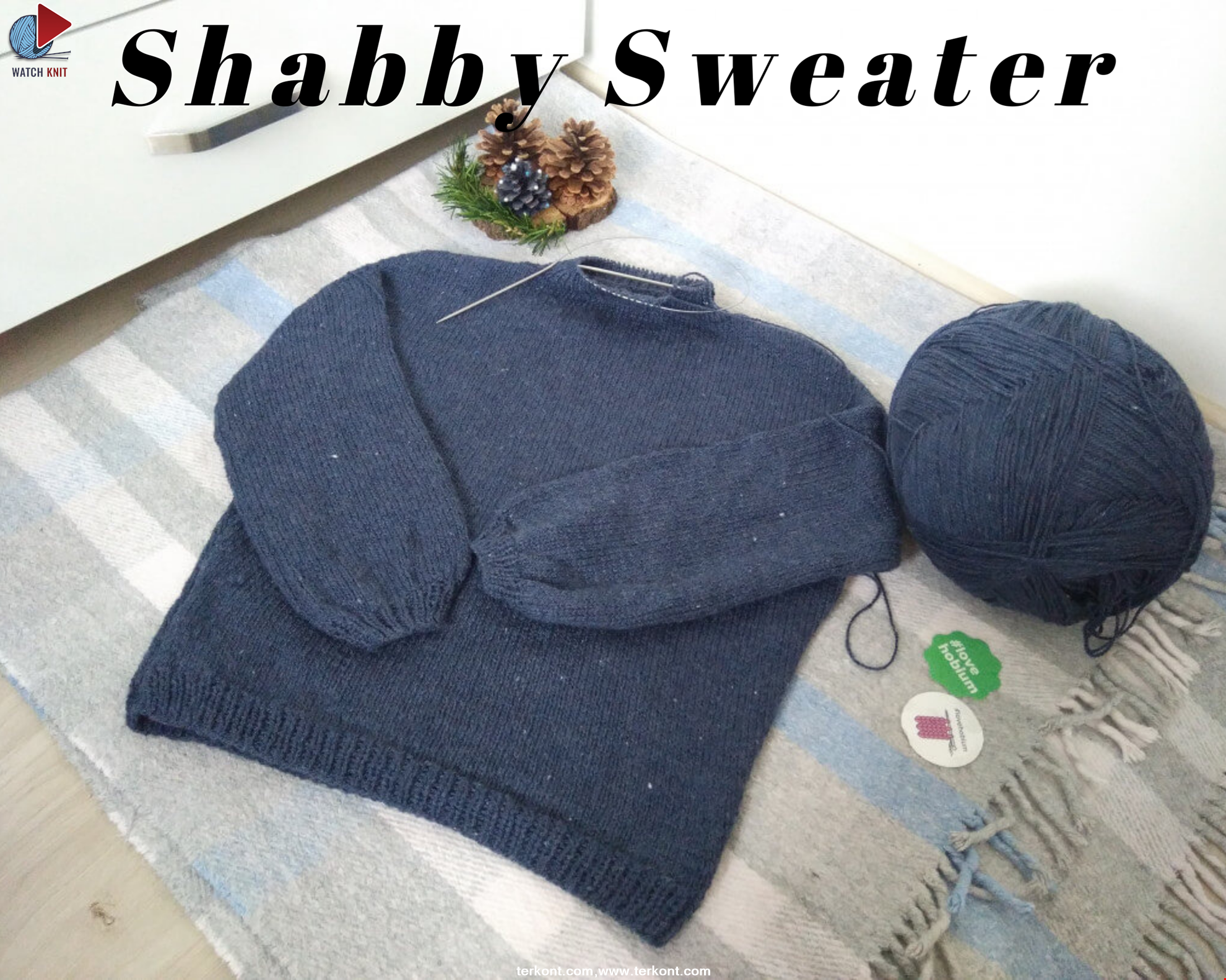 Easy Shabby Sweater Making