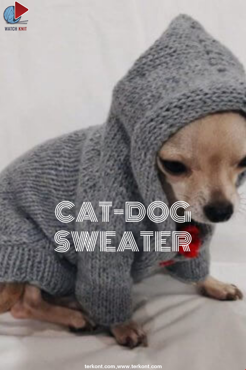 Cat-Dog Sweater Making