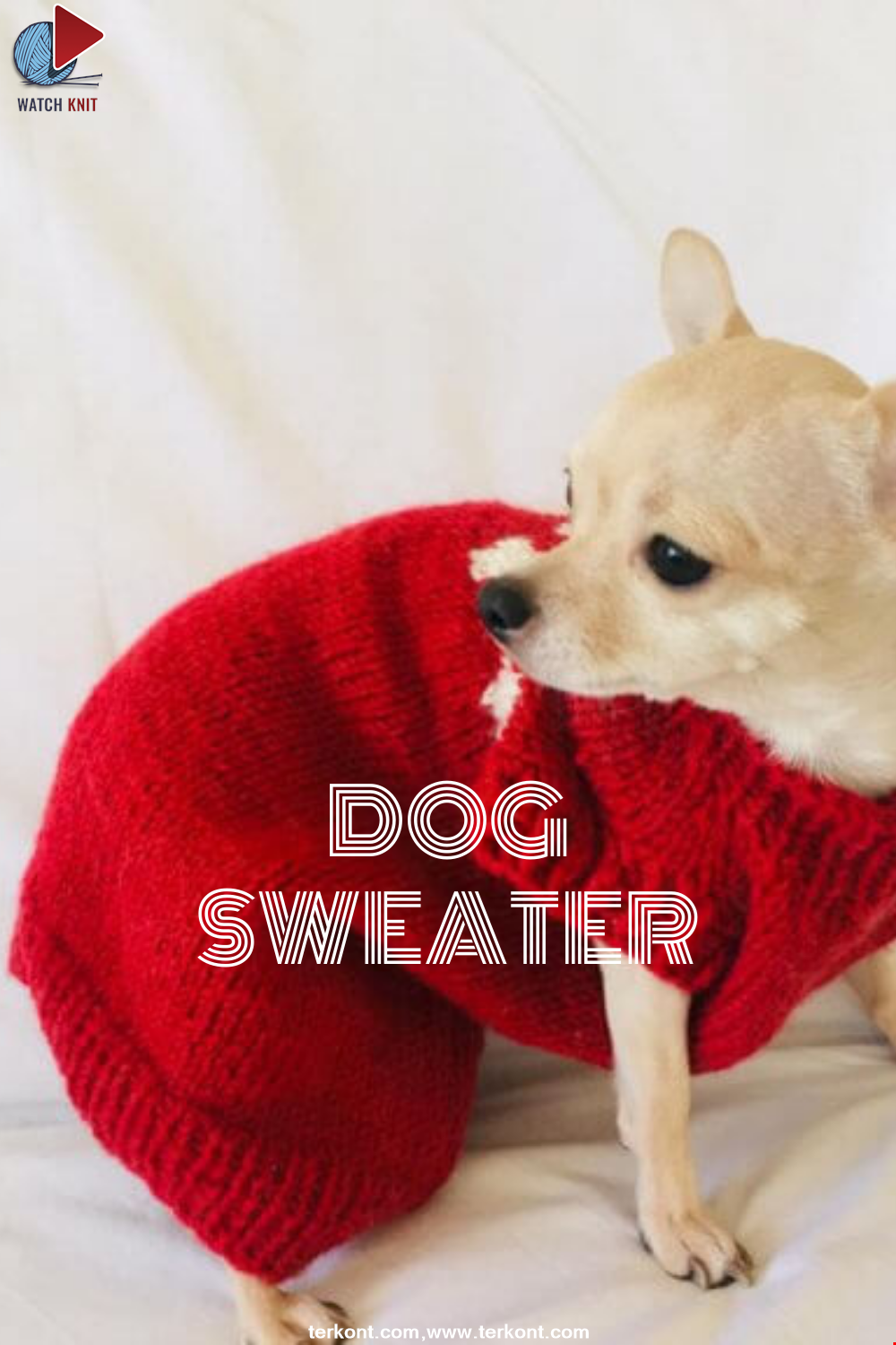 Making a Winter Dog Sweater